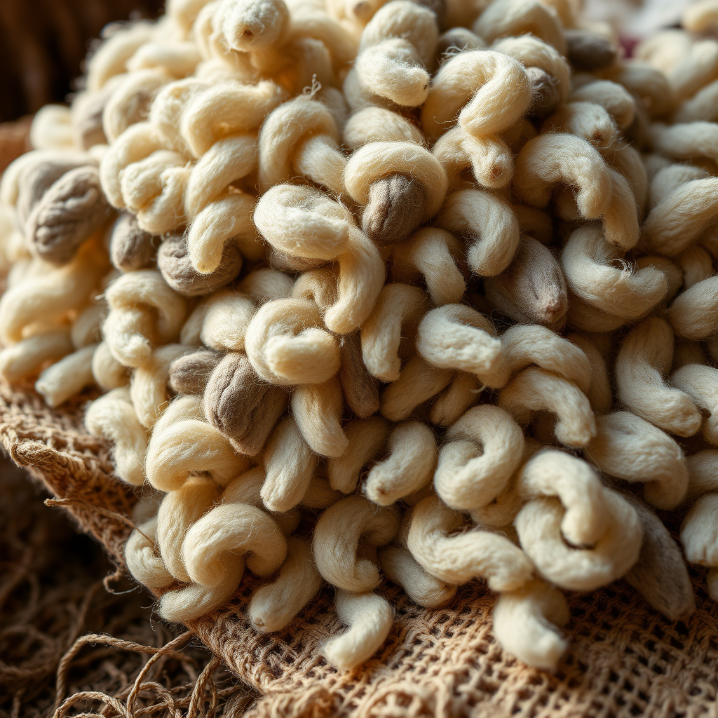 Wool fibre